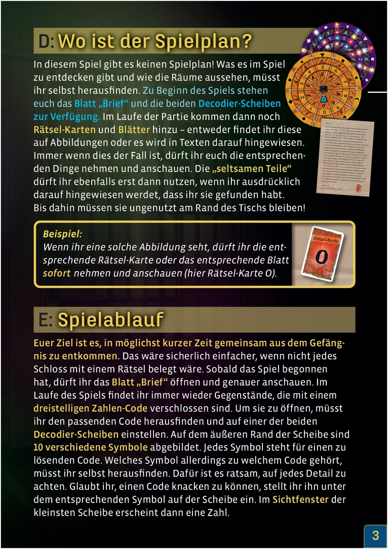 EXIT - Der Gefängnisausbruch Spielanleitung