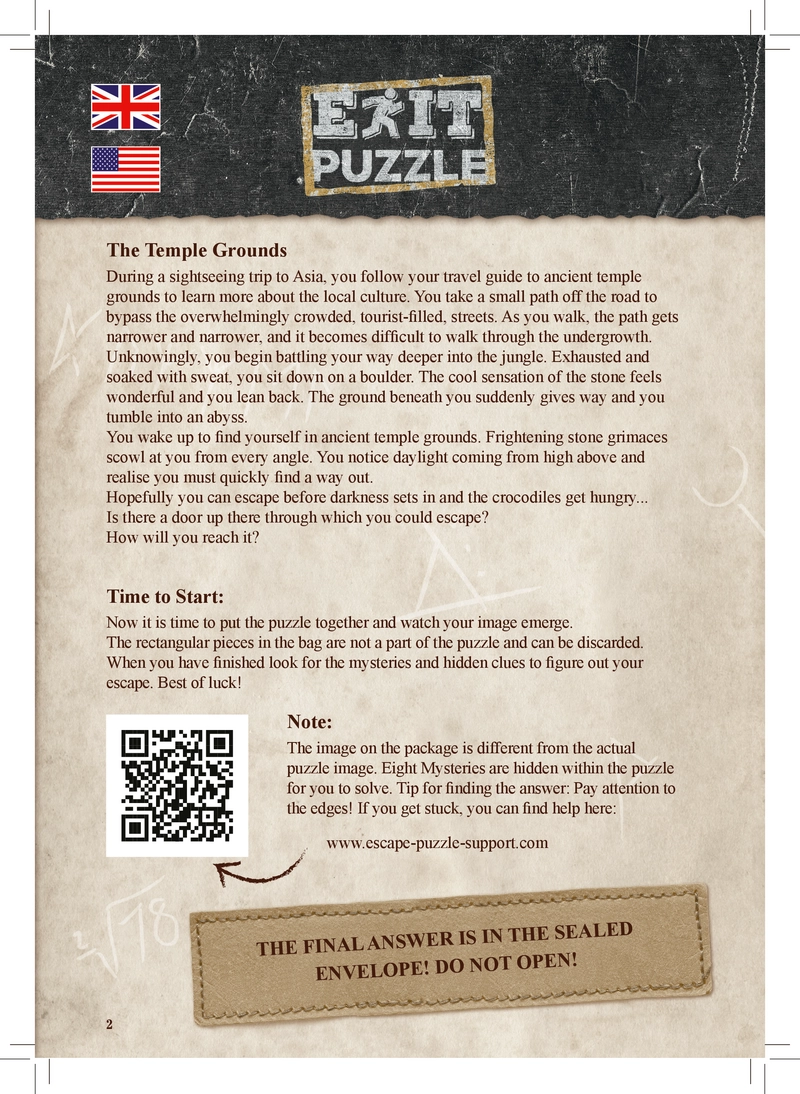 EXIT - Tempel in Angkor Wat Spielanleitung