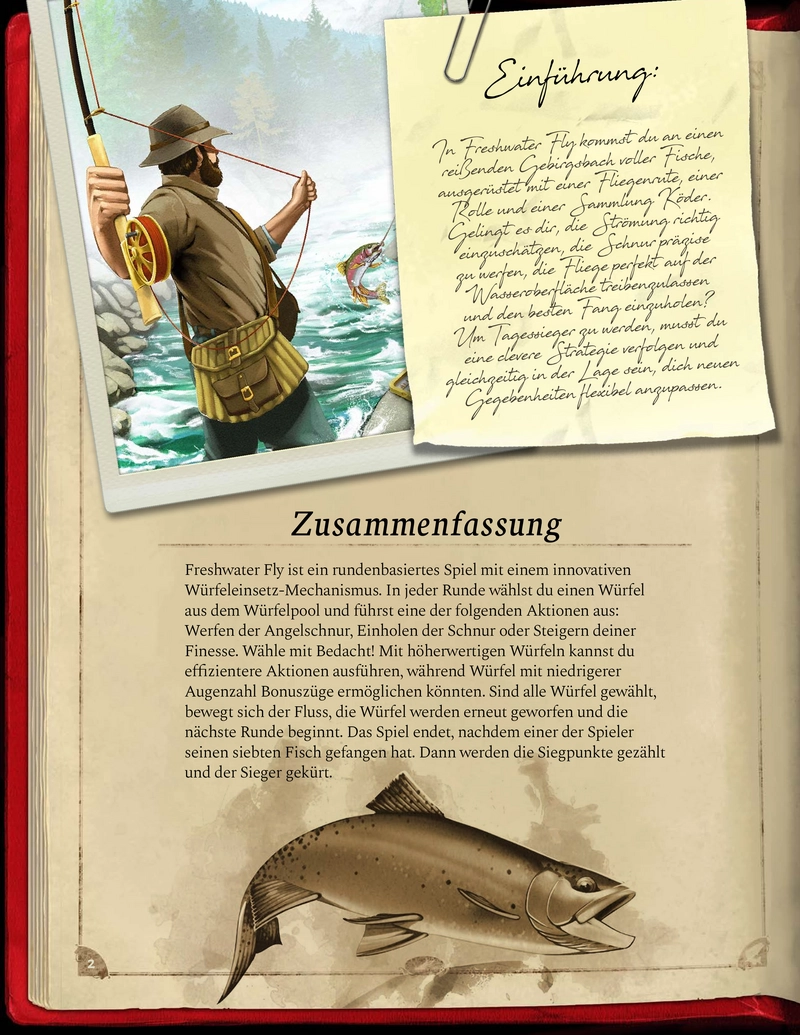 Freshwater Fly - Strategisches Angeln für 1-4 Spieler