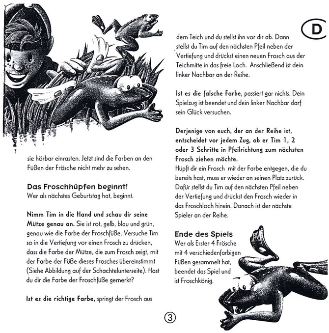 Froggy - Das spannende Froschspiel für Kinder