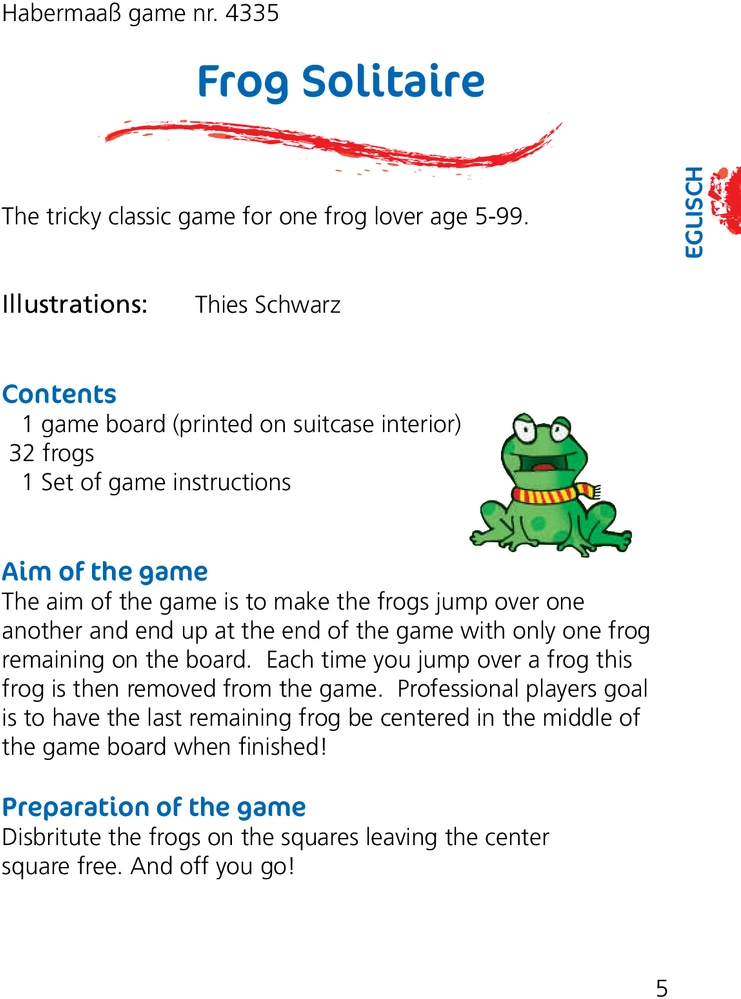 Frosch Solitaire - Der knifflige Klassiker für Froschliebhaber