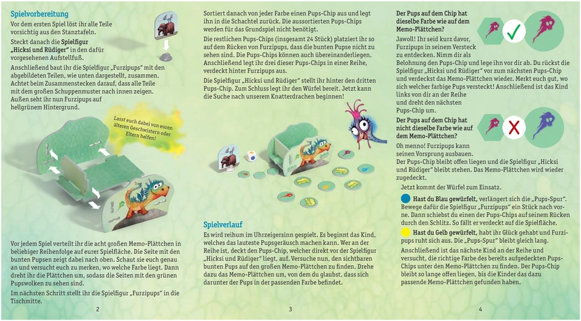 Furzipups - Das spannende Gedächtnisspiel für Kinder