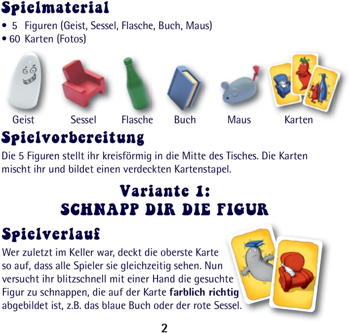 Geistes Blitz - Schnelles Reaktionsspiel für Kinder