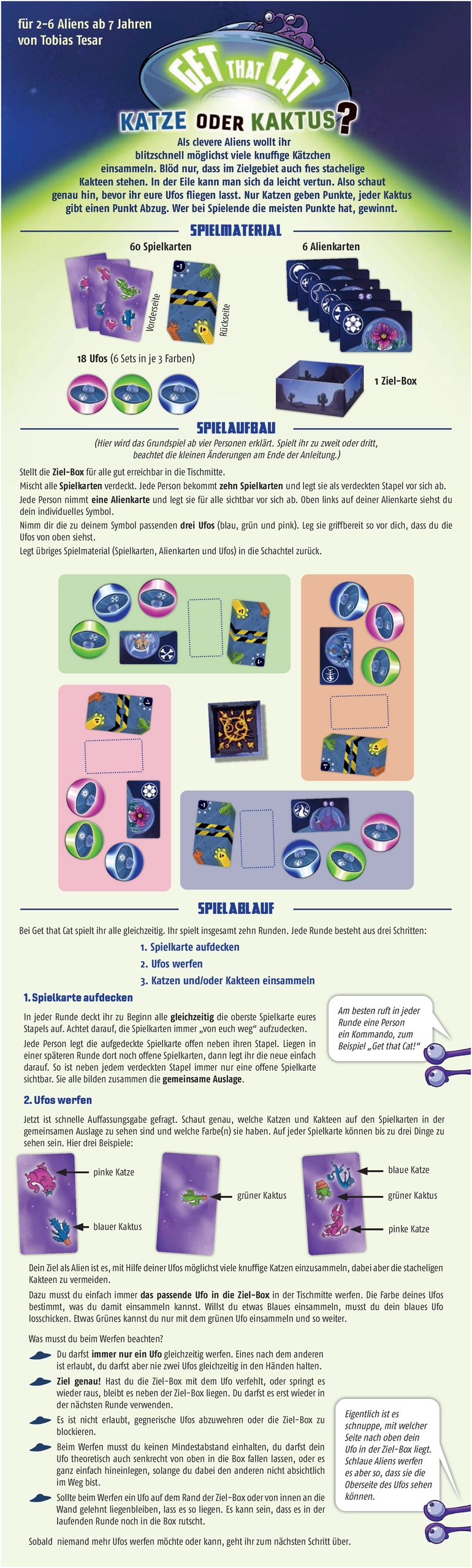 Get That Cat - Spielanleitung für Kätzchen-Sammeln