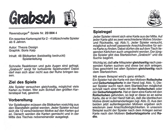 Grabsch - Ein rasantes Kartenspiel für schnelle Reaktionen