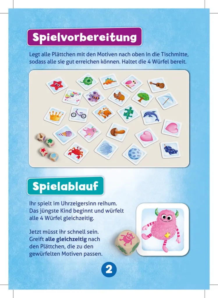 Greif zu! - Reaktionsschnelles Kinderspiel für 2-4 Spieler