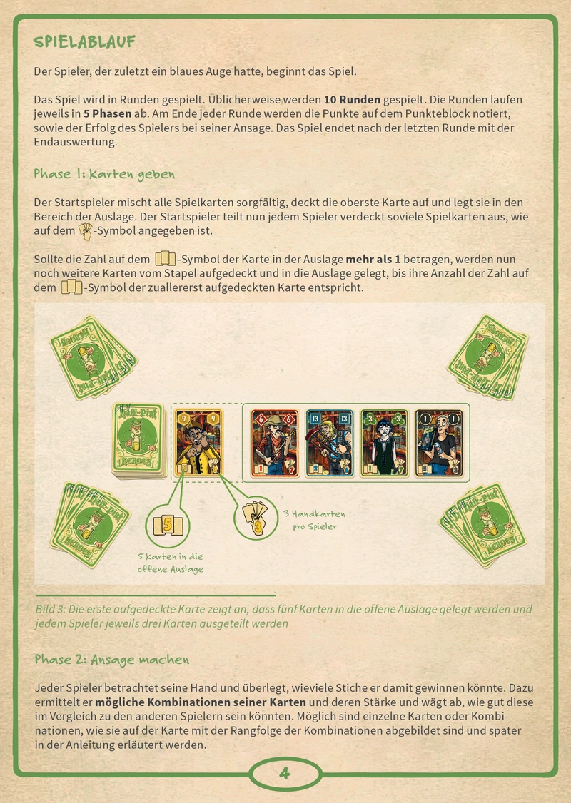 Half-Pint Heroes - Kartenspiel für gesellige Runden