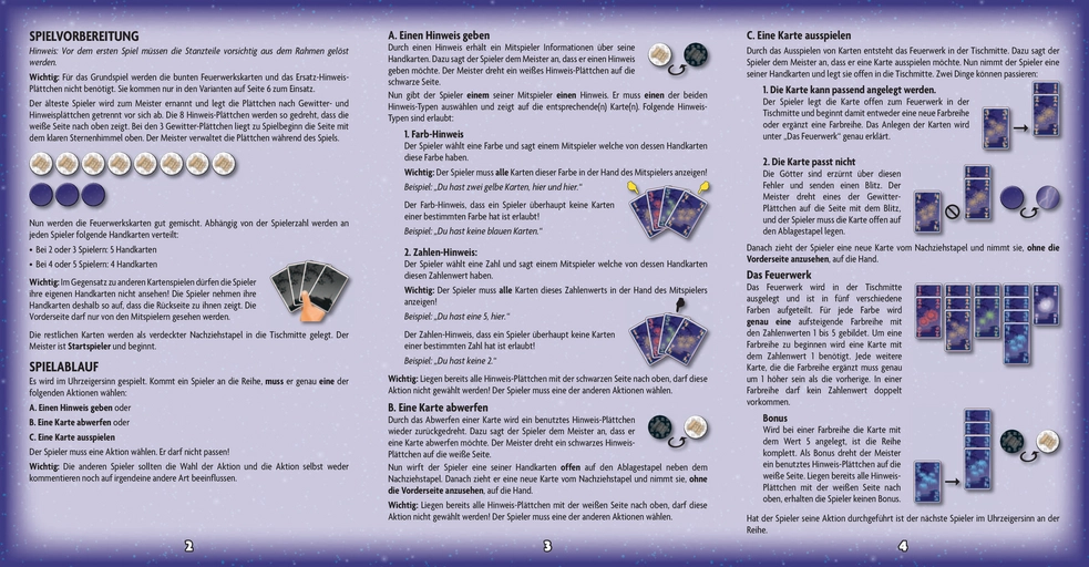 Hanabi - Kooperatives Kartenspiel für Teamarbeit und Strategie