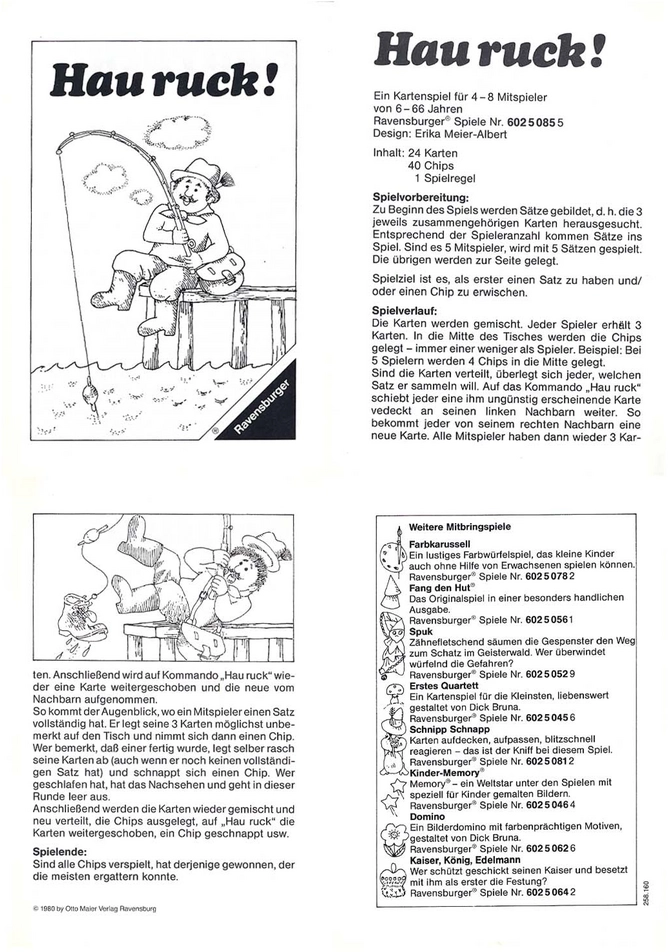 Hau ruck! - Spannendes Kartenspiel für Kinder und Familien