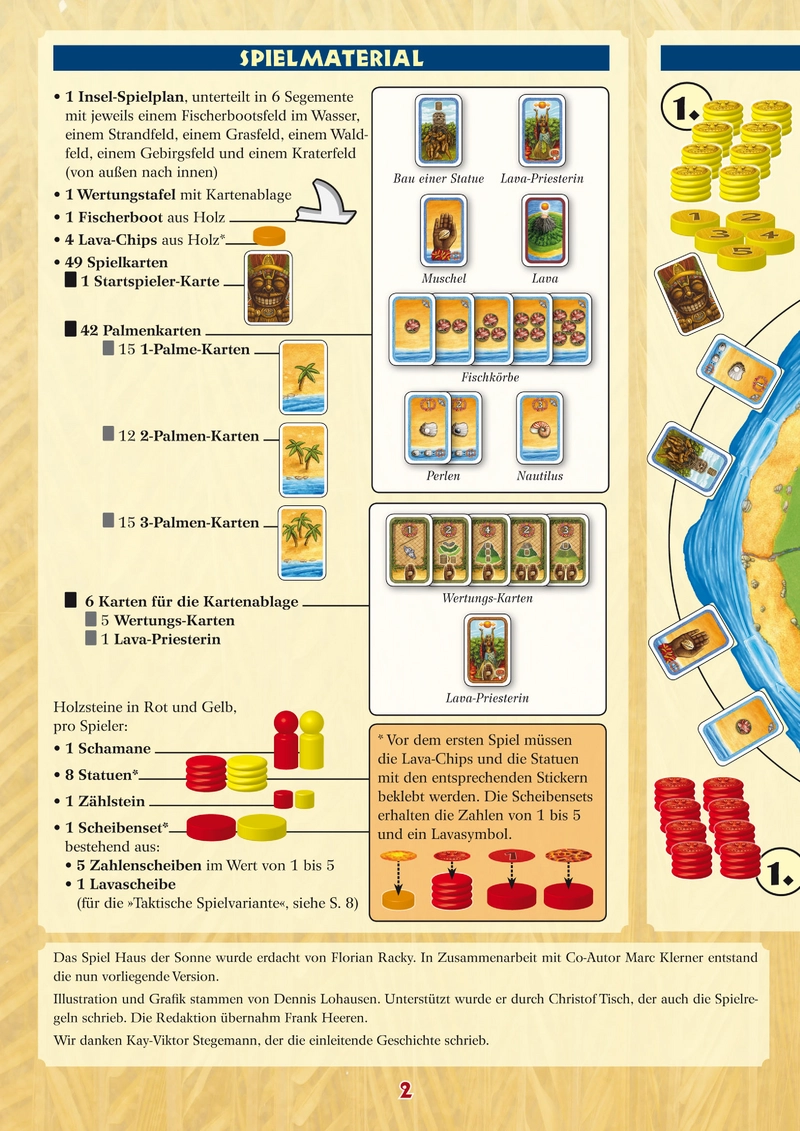 Haus der Sonne - Strategisches Brettspiel für 2 bis 4 Spieler