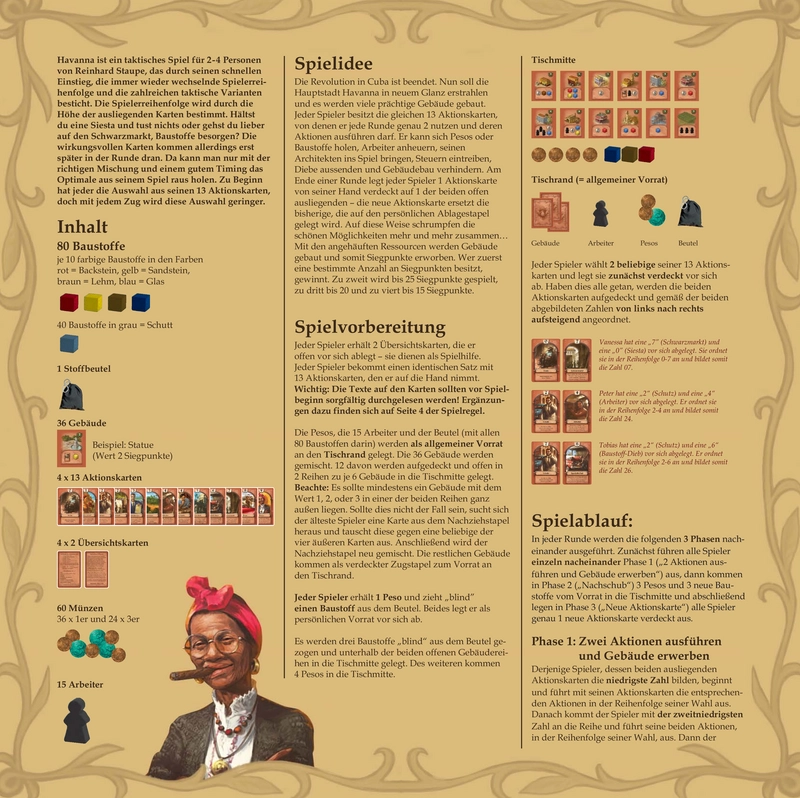 Havanna - Strategisches Brettspiel für 2-4 Spieler