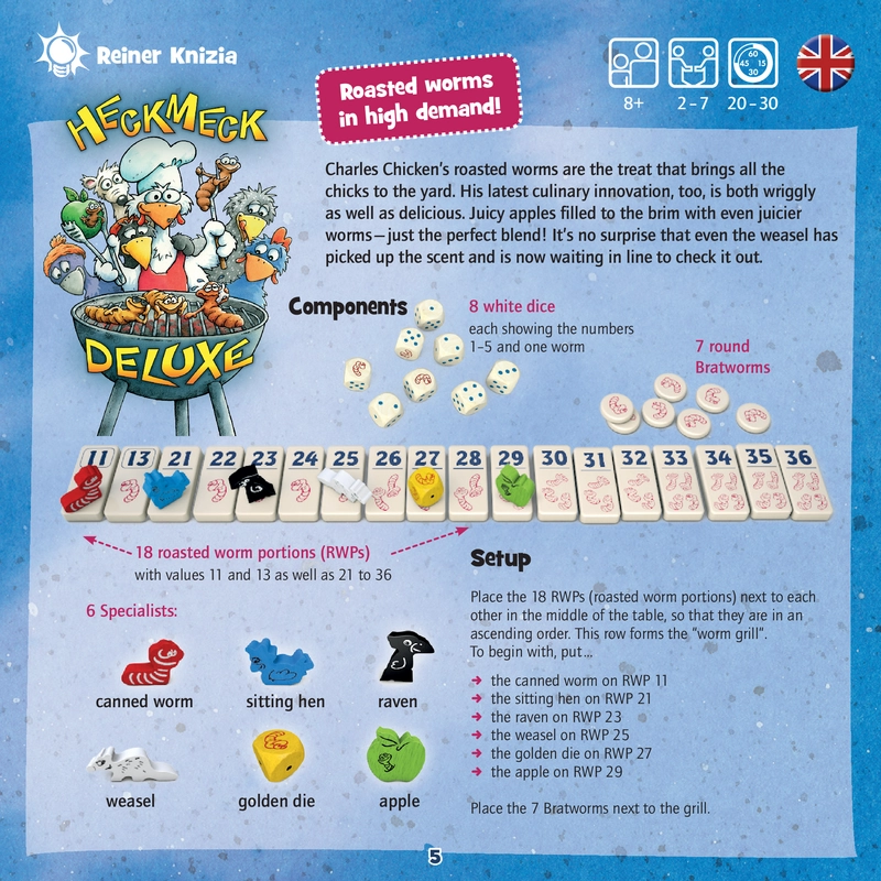 Heckmeck Deluxe - Ein spannendes Wurfspiel für die ganze Familie