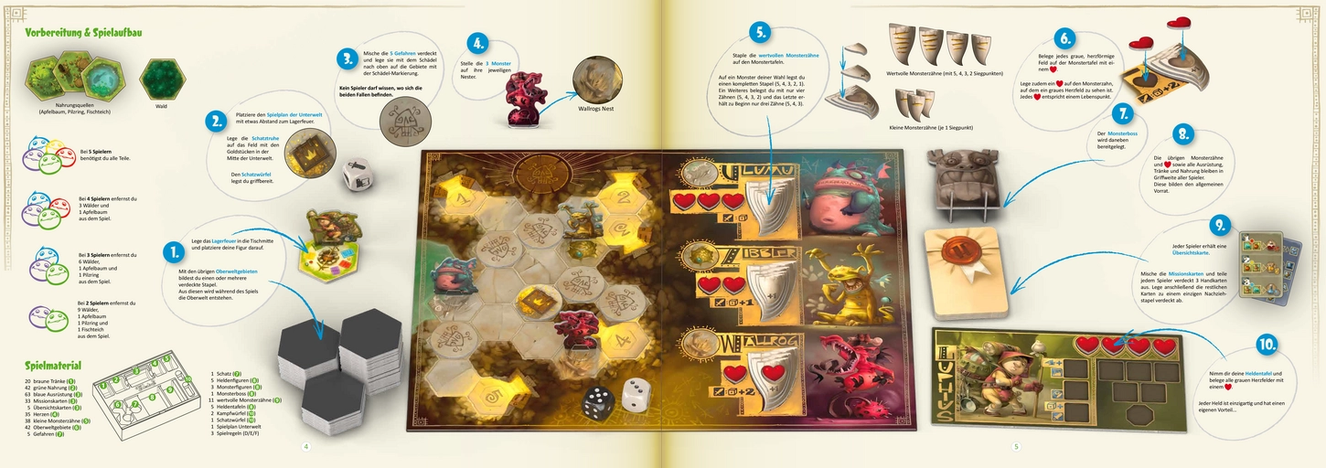 Heldentaufe - Fantastisches Brettspiel für kleine Helden