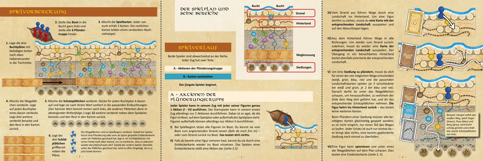 Hengist - Strategisches Brettspiel über Landnahme und Schatzsuche