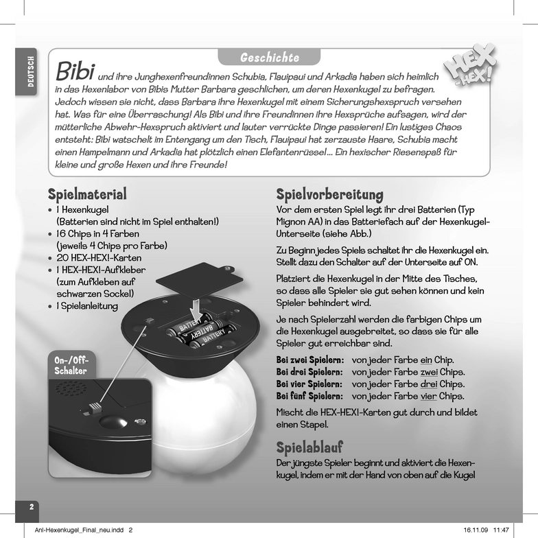 Hexenkugel - Das magische Spiel für junge Hexen