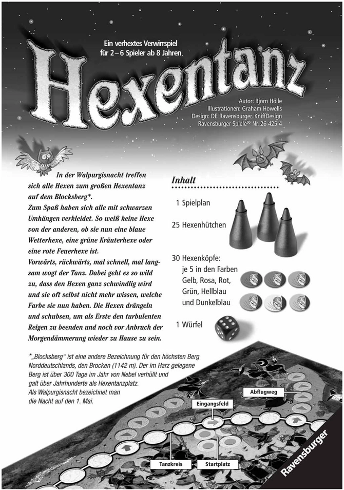 Hexentanz - Ein spannendes Würfelspiel für die ganze Familie