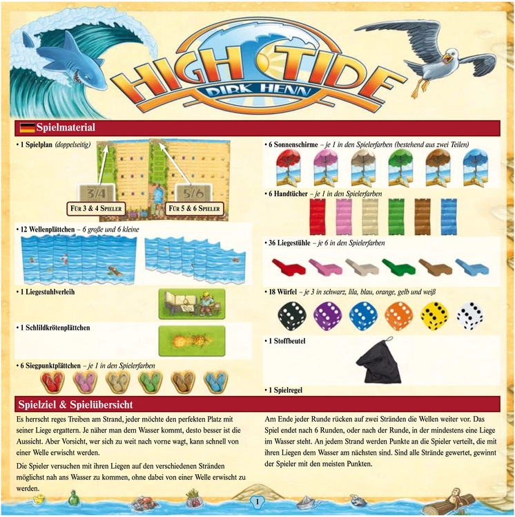 High Tide - Spannendes Strandspiel für die ganze Familie