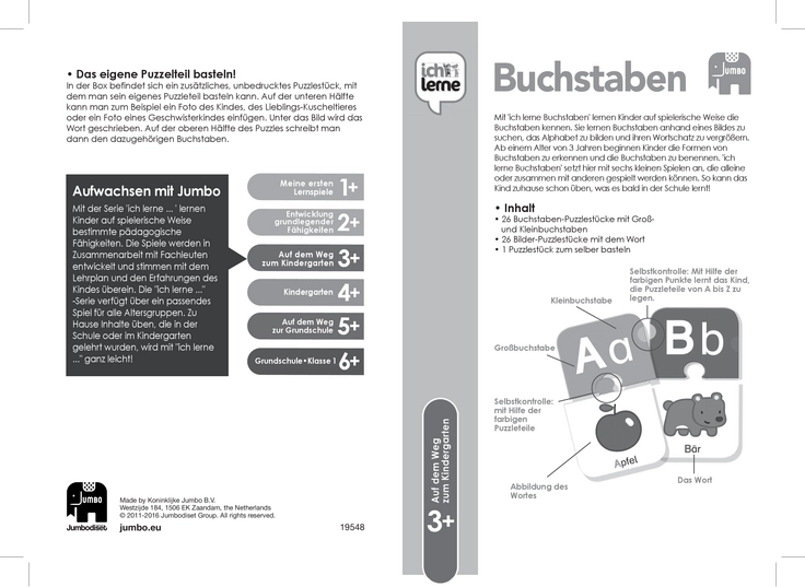 Ich lerne Buchstaben - Lernspiel für Kinder