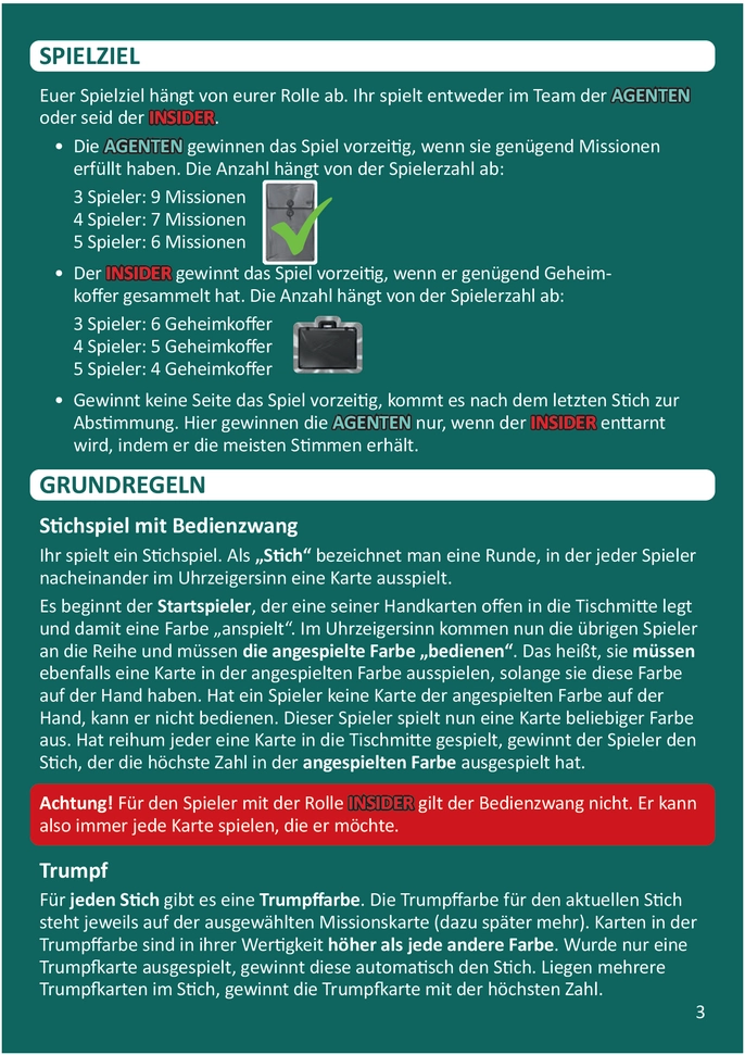 Inside Job - Ein spannendes, fast kooperatives Kartenspiel