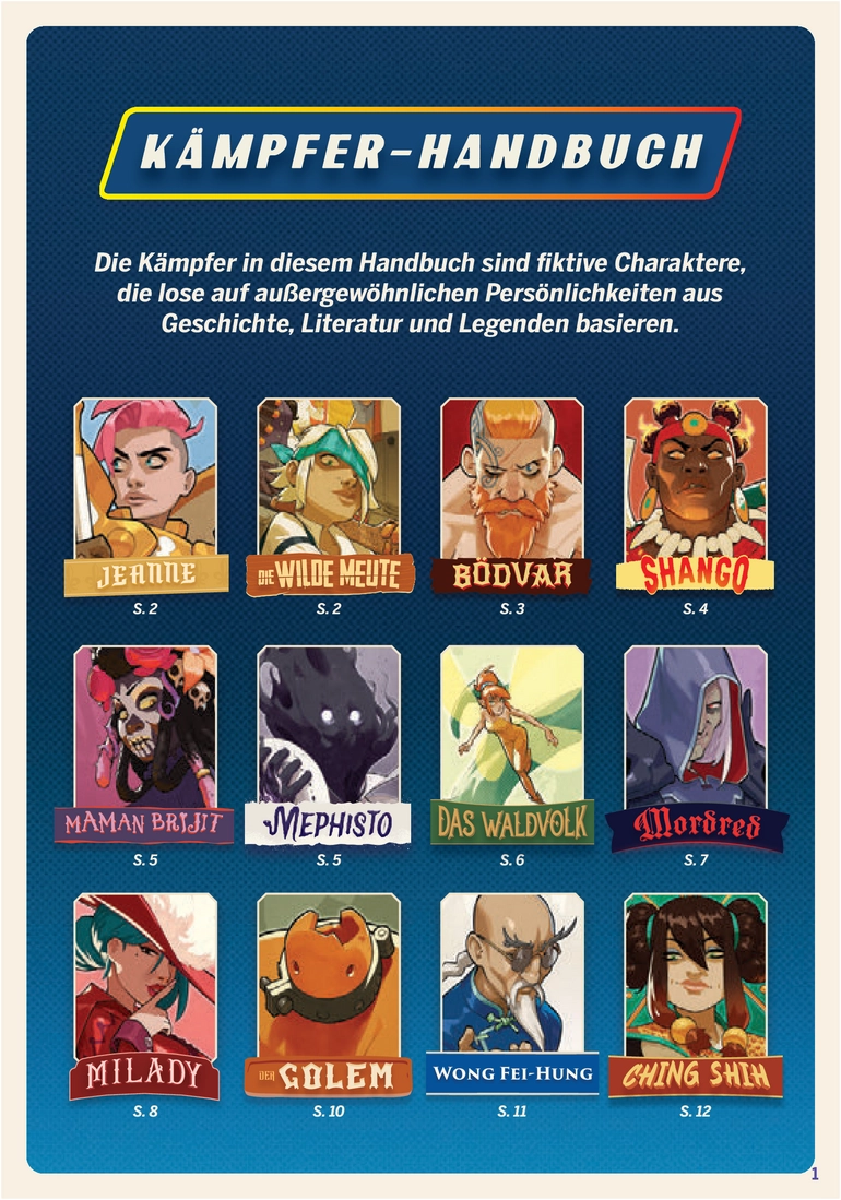 Kämpfer-Handbuch: Strategisches Kämpfen mit fiktiven Charakteren