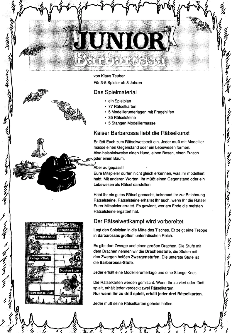 Kaiser Barbarossa - Spannendes Ratespiel für Kinder