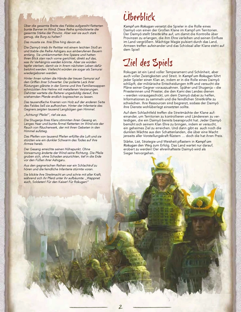 Kampf um Rokugan - Strategisches Brettspiel für 2-5 Spieler