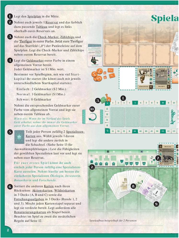 Kavango - Brettspiel über Naturschutz und Ökosysteme