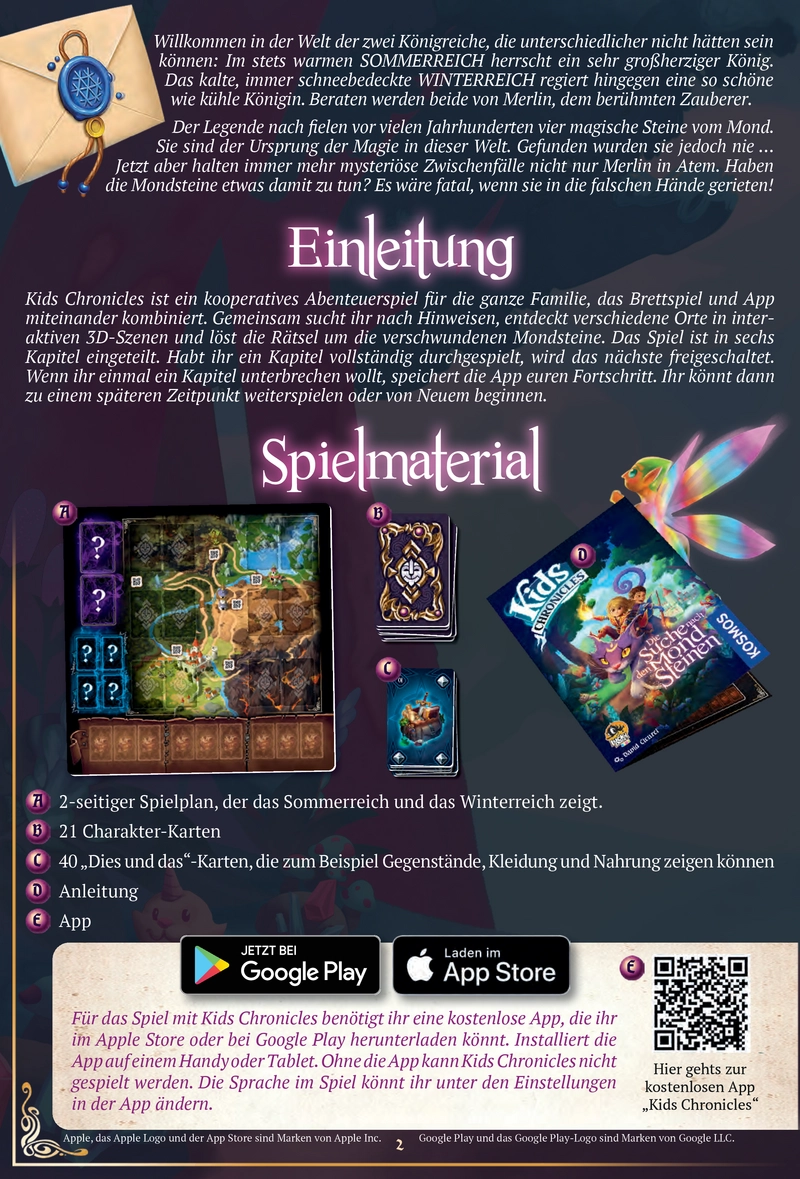 Kids Chronicles - Die Suche nach den Mondsteinen