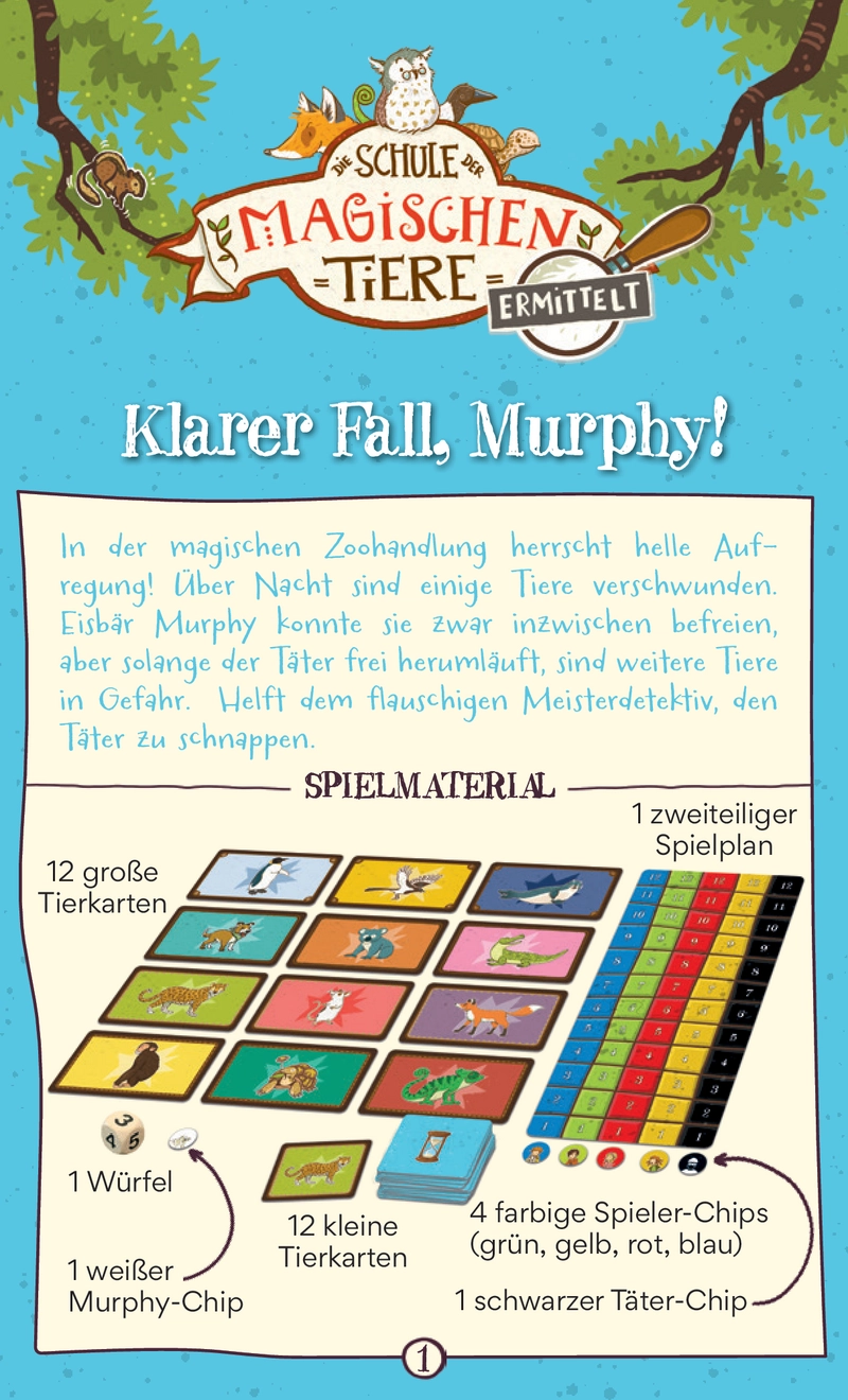 Klarer Fall, Murphy! - Detektivspiel für Kinder