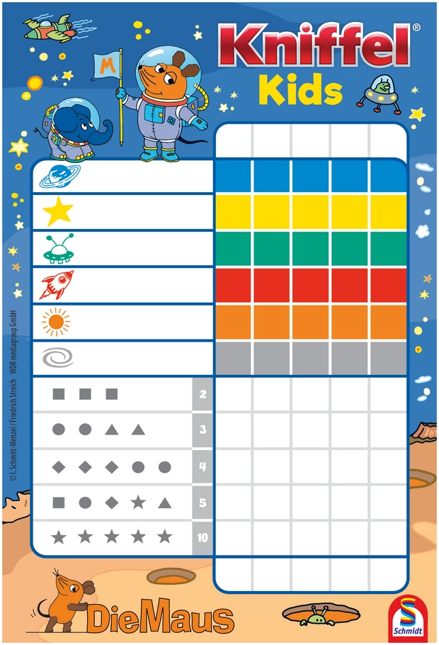 Kniffel Kids - Das spannende Würfelspiel für Kinder