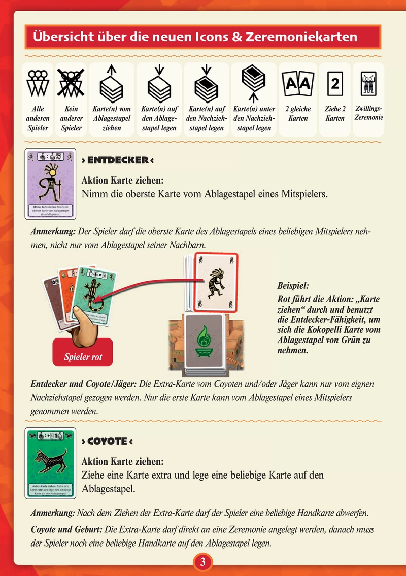 Kokopelli - Erweiterung 1: Spielanleitung und Regeln
