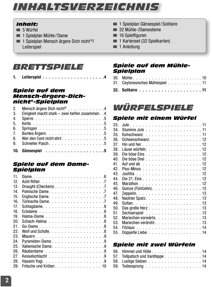 Kompakt-Spielesammlung: Brett- und Würfelspiele für die ganze Familie
