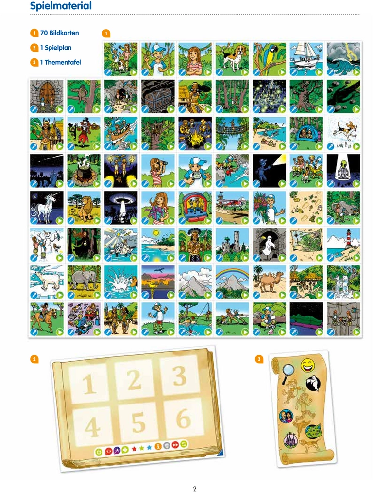 Kreative Bildergeschichten - Spieleanleitung für Kinder