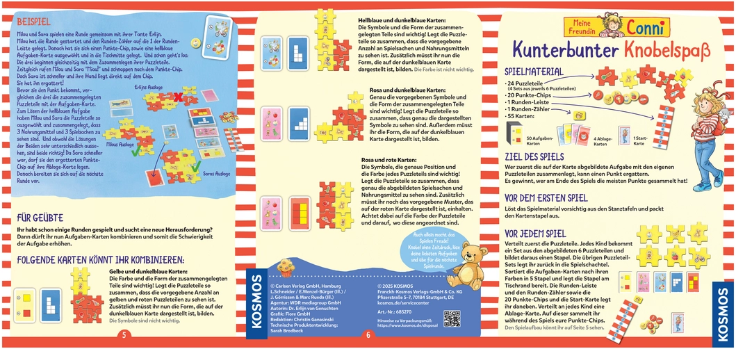 Kunterbunter Knobelspaß - Spielanleitung und Tipps