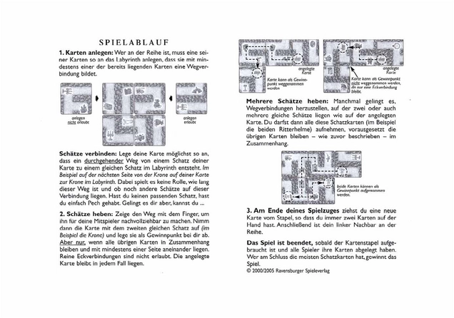 Labyrinth - Das Kartenspiel von Ravensburger