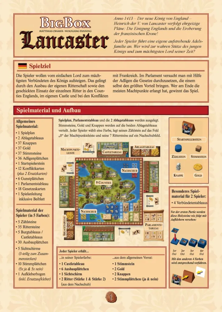 Lancaster - Strategie und Einfluss im mittelalterlichen England