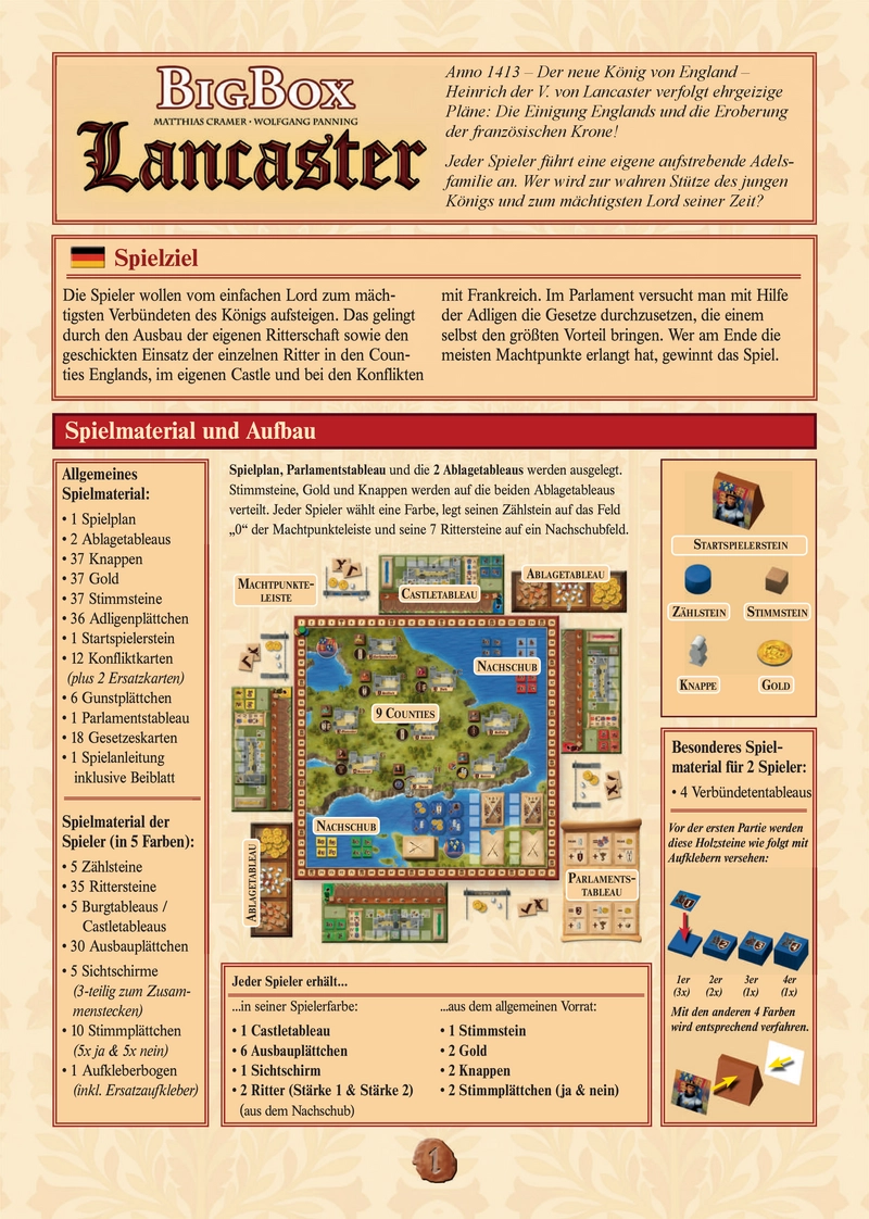 Lancaster - Strategie und Einfluss im mittelalterlichen England