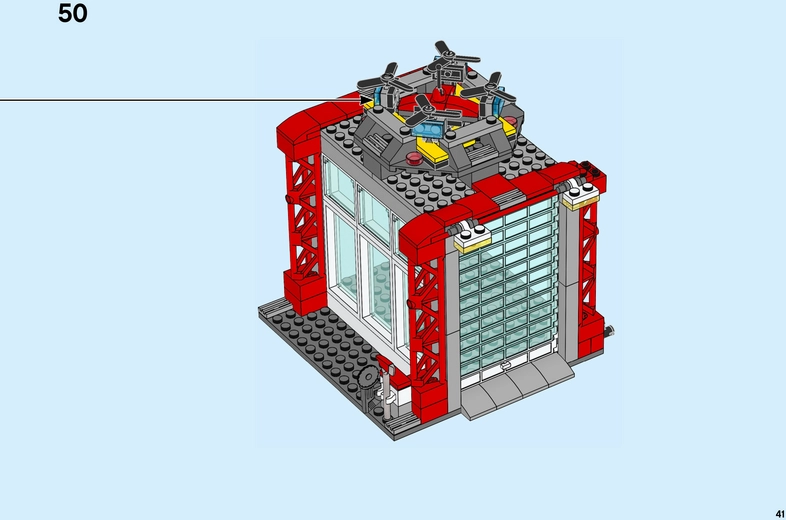 LEGO City Feuerwehr-Station 60215 Spielanleitung