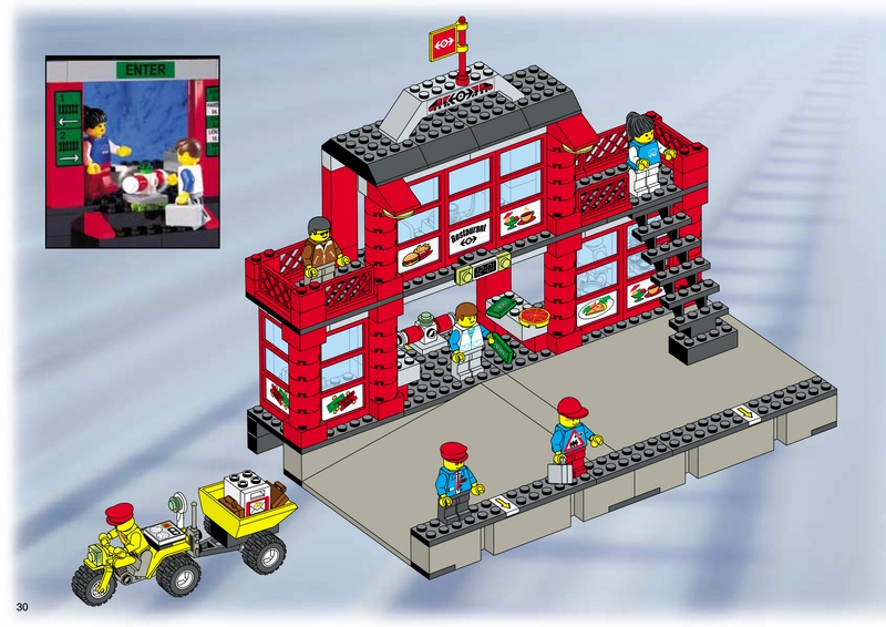 LEGO Restaurant - Baue dein eigenes Restaurant und bediene die Gäste