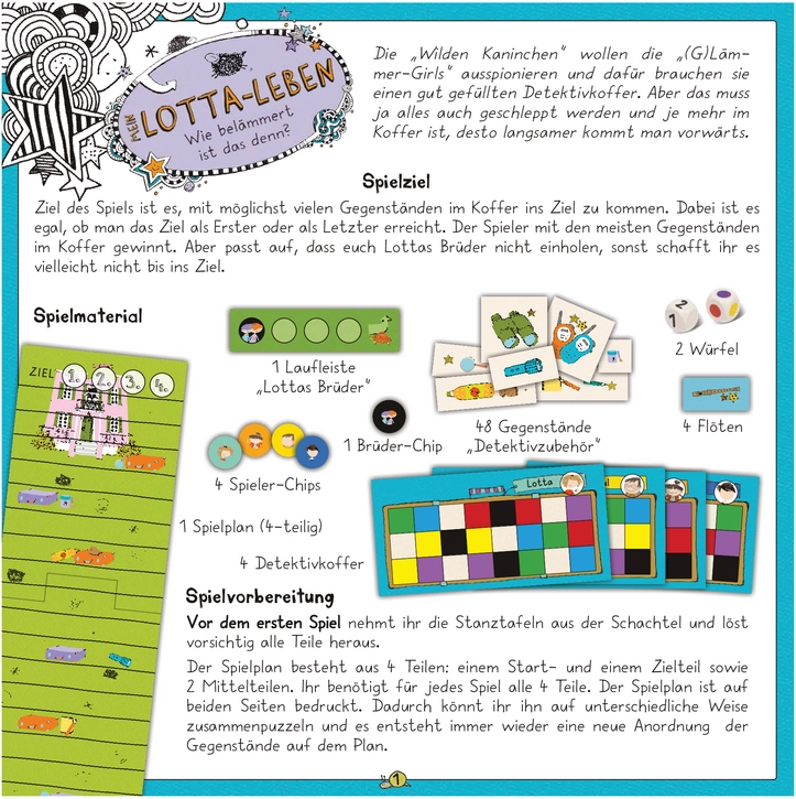 Lotta-Leben - Spannendes Kinderspiel mit Strategie und Bewegung