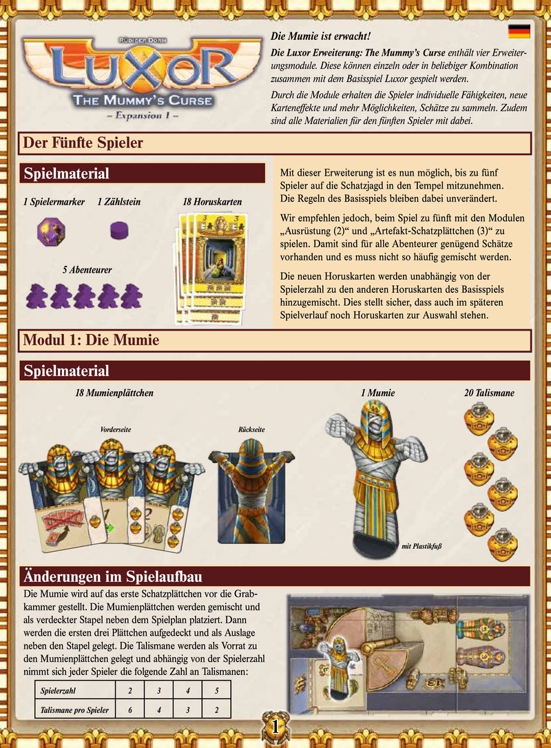 Luxor: The Mummy’s Curse - Spielanleitung und Strategien