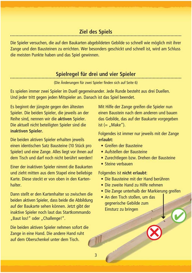 Make ’n‘ Break Challenge - Geschicklichkeitsspiel für schnelle Baumeister