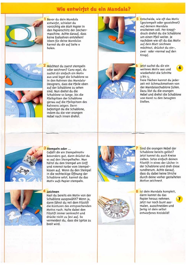 Mandala-Designer - Kreatives Zeichenspiel für Kinder