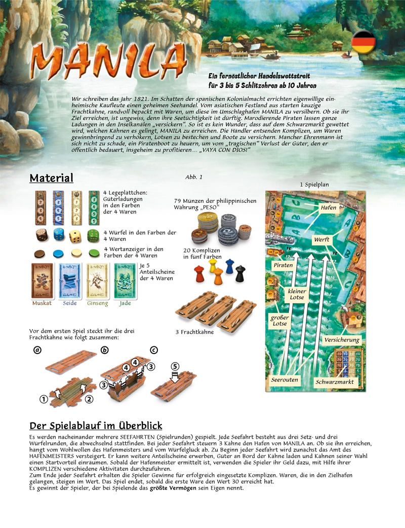 Manila - Ein Handelswettbewerb im Jahr 1821