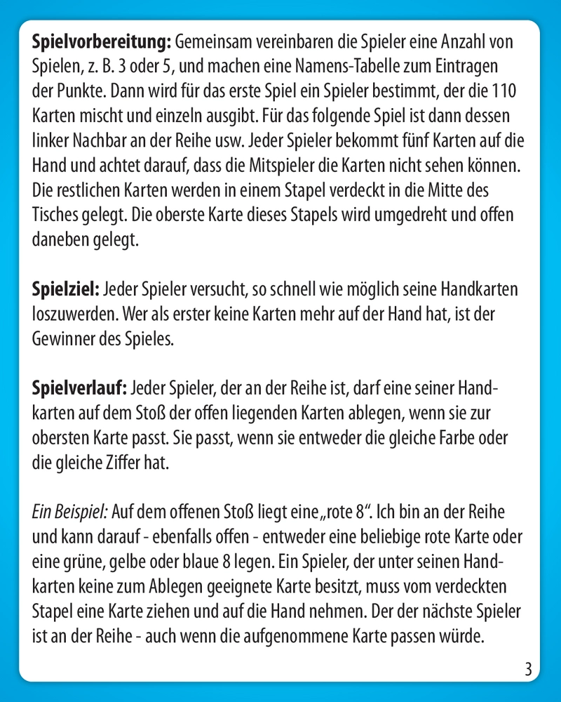 Mau Mau - Das Original Kartenspiel für die ganze Familie