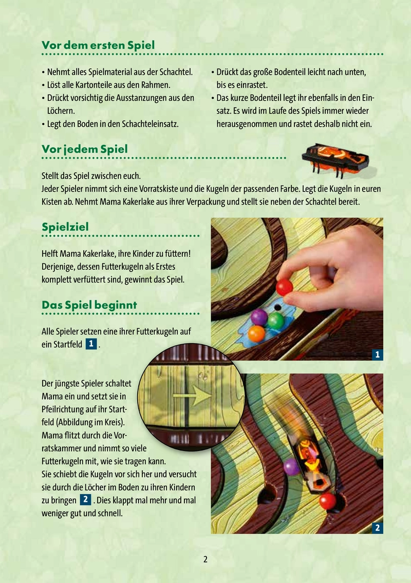 Mein erstes Kakerlakak - Spielanleitung für Kinder ab 3 Jahren