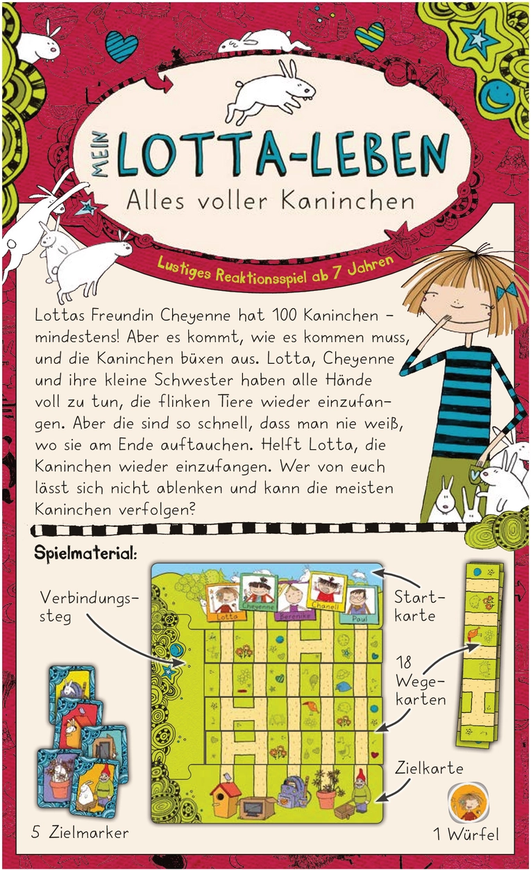 Mein Lotta-Leben: Alles voller Kaninchen - Reaktionsspiel für Kinder