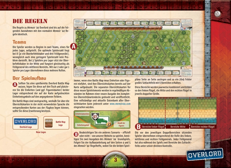 Memoir ’44: Operation Overlord - Strategisches Brettspiel für bis zu 8 Spieler