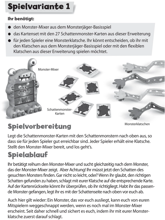 Monsterjäger - Spannende Erweiterung für das Familienspiel
