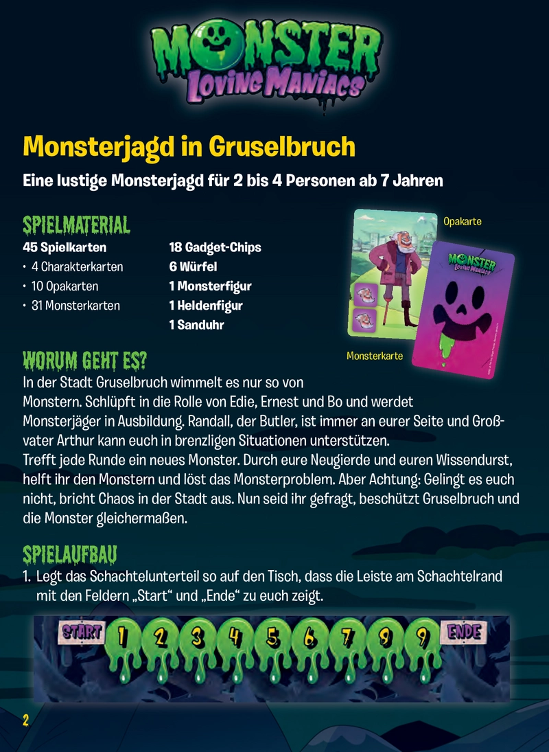 Monsterjagd in Gruselbruch - Spannendes Kinderspiel für Monsterliebhaber